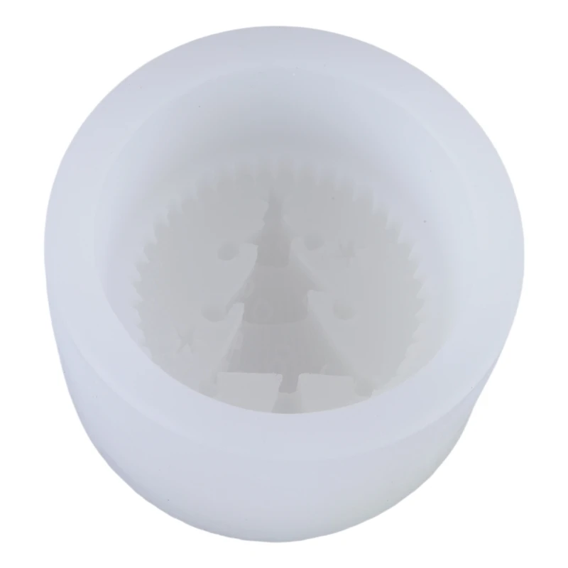 Stampi in silicone per albero Natale Stampo per torta fondente per realizzare stampi per sapone per candele