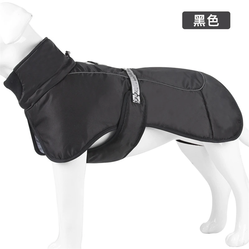 Large Dogs Windproof Reflective Warm Winter Dog Clothes For Medium Jacket Coat French Bulldog Coat Dachshund Labrador Outfits