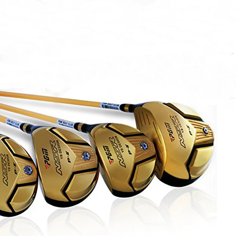 

PGM Golf Clubs Super Luxury Golden Golf Clubs Woods Iron Putters