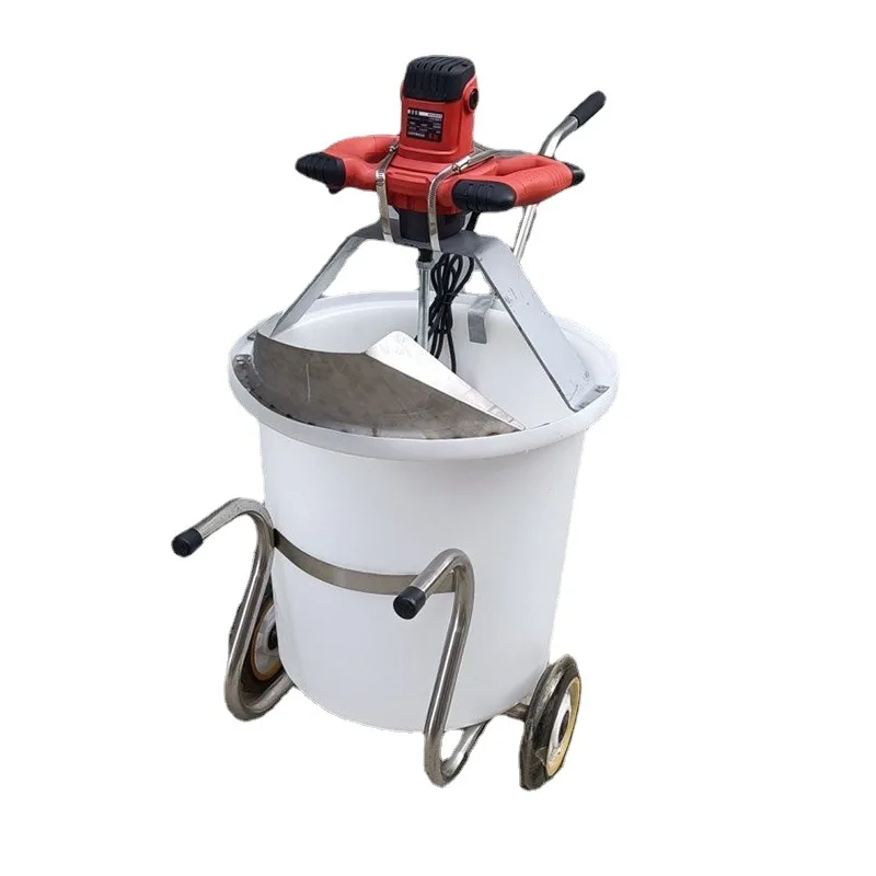 Self-leveling cement mixing bucket, automatic mixing bucket, self-leveling cement mixing bucket