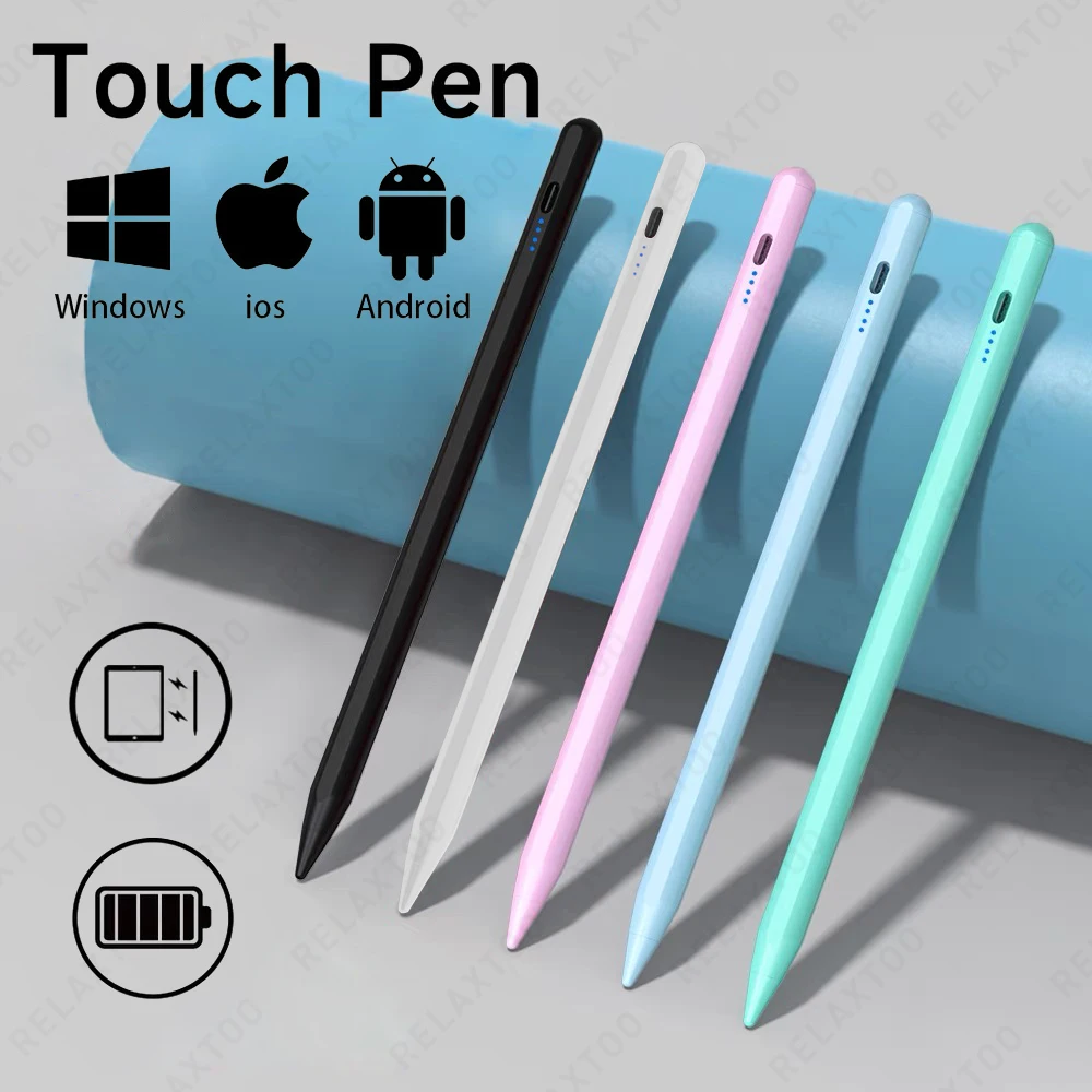 Universal Stylus Pen for Tablet Touch Pen for iPad Apple Pencil Mobile Phone On Samsung Huawei Honor Xiaomi Poco Redmi Oppo Vivo