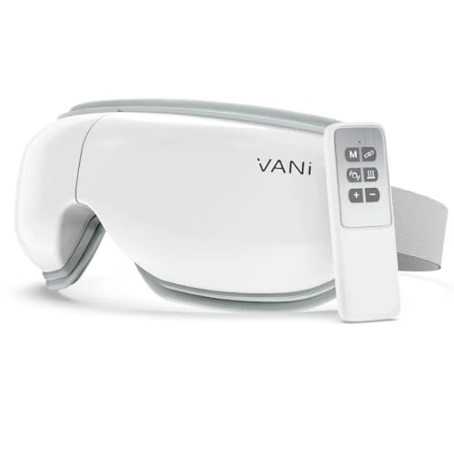 

Массажер для глаз Eyeliber 2 Plus с пультом ДУ – подарок на День святого Валентина для него и для нее, подарок на день рождения для мужчин и женщин, массажер от головной боли для МИ