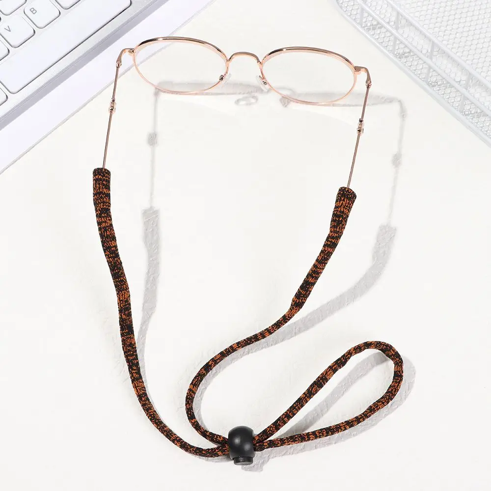 メガネアクセサリー 調整可能 スポーツ用 滑り止め ネックコード 眼鏡ロープ メガネストラップ アイウェアランヤード