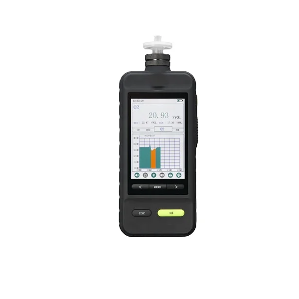 handheld Fast Response CE Certified hydrogen H2 SKZ1050E-H2 gas analyzer alarming device machine