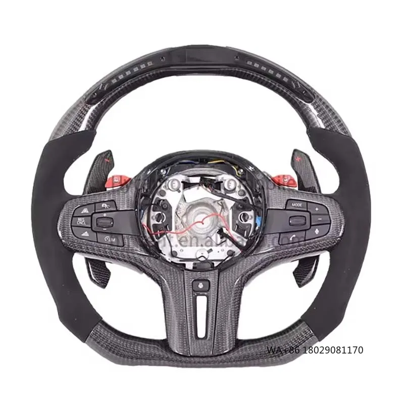 

Advanced Carbon Fiber LED Steering Wheel M Performance for BMW G11 G12 F95 F44 M4 M5 Steering Whee