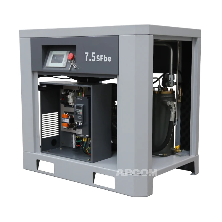 

APCOM Screw Air Compressor 10hp 7.5kw AHD-10A Low Noise