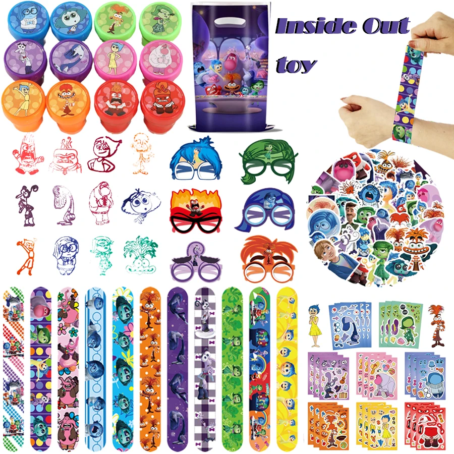 

Внутри сувениры для вечеринки, подарки на день рождения, браслеты, штампы, татуировки, наклейки, классные награды, рождественские подарки