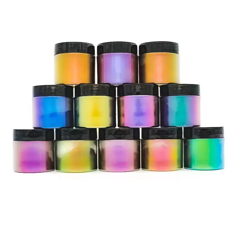 Bulk Super Chameleon Pigment Powder Intense Chrome/Chromaflair/Colorshift/Hypershift Automotive Car Paint Pigment Powder P1621