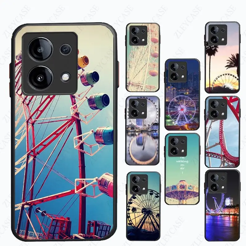 Ferris wheel Phone Cover For Xiaomi Redmi Redmi Note13pro note12pro 11pro note10pro 9pro 8pro 9s 9T 8T K40 12C 10C Cases coque