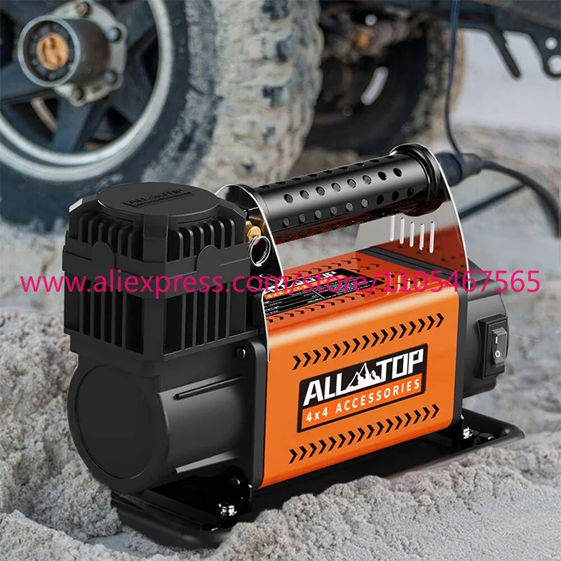 4X4 accessories 12v air compressor car portable tire deflator inflator car jump starter with air compressor