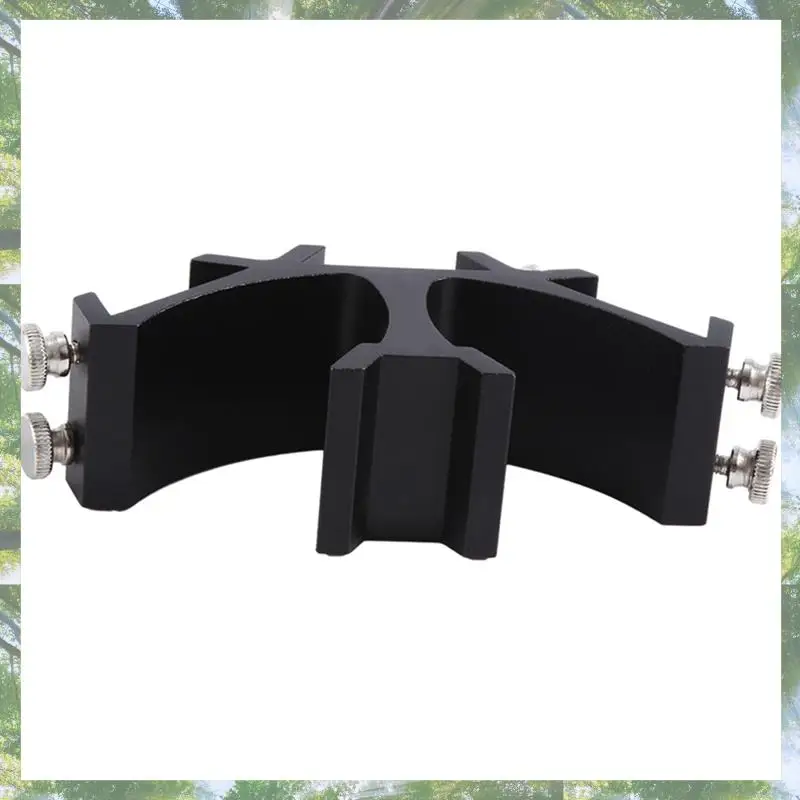 Premium-For Starpal Finderscope Bracket Dual Finder Scope Mounting Bracket For Astronomical Telescope Finderscope Bracket