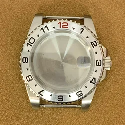 40mm ケース ヨットマスター 交換用ケース Miyota 8215 8205 Eta 2813 2836 ムーブメント サファイアガラス 交換用ダイビングウォッチケース