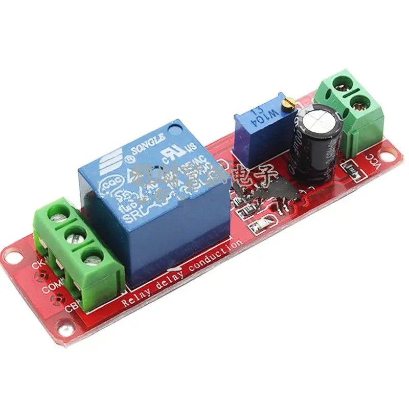 جديد NE555 تأخير وحدة أحادية التبديل تأخير على الخروج التبديل (5 فولت) السيارات الكهربائية تأخير