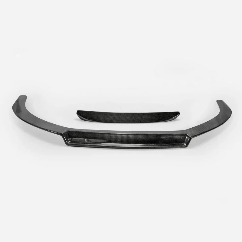 Car Accessories For VW 09-12 Passat CC Carbon Fiber EPA Style Front Lip Glossy Fibre Bumper Splitter Racing Auto Body Kit Trim