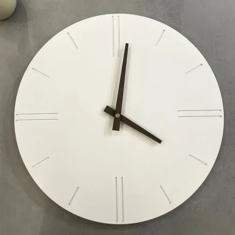 Nordic Original Silent Wall Clock Modern Study Living Room Quartz Wall Hanging Clocks Watch Home Decoration