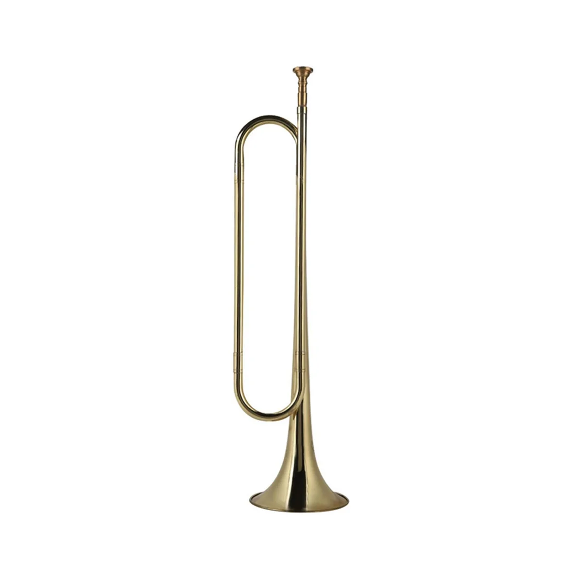 

Brass Trumpet Standard Trumpet Set Easy to Play Qualified Brass Orchestral Instrument for Students and