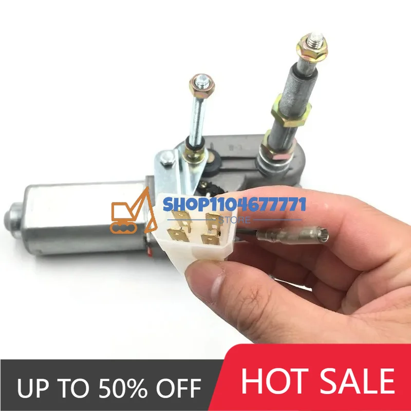 DH60-7 80-7 Wiper Motor Assembly Arm Shell Excavator Parts