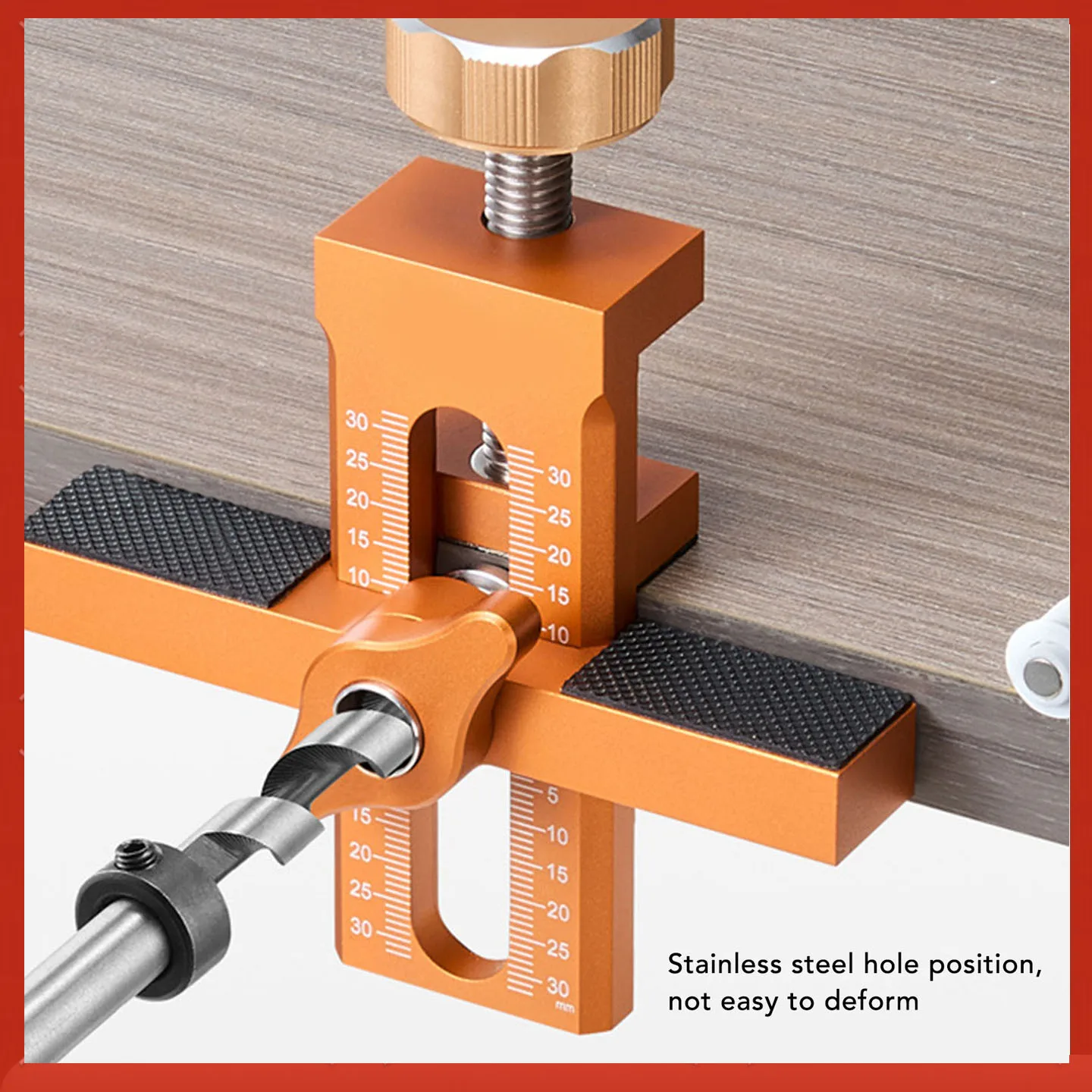 

Imbot Cabinet Door Mounting Jig Tool Set Installation Positioner Adjustable Aluminium Alloy Woodworking Position Leveler