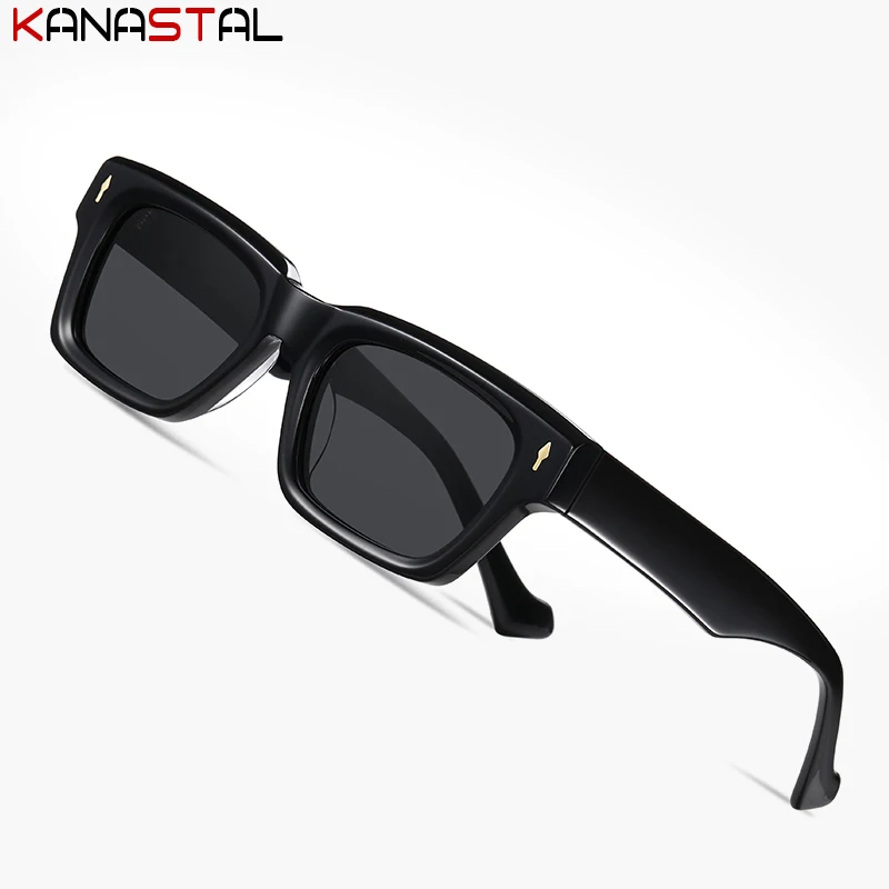 Women Polarized Sunglasses Men UV400 Sun Glasses Acetate Fibre Eyeglasses Frame Driving Beach Camping Anti Glare Shade Eyewear