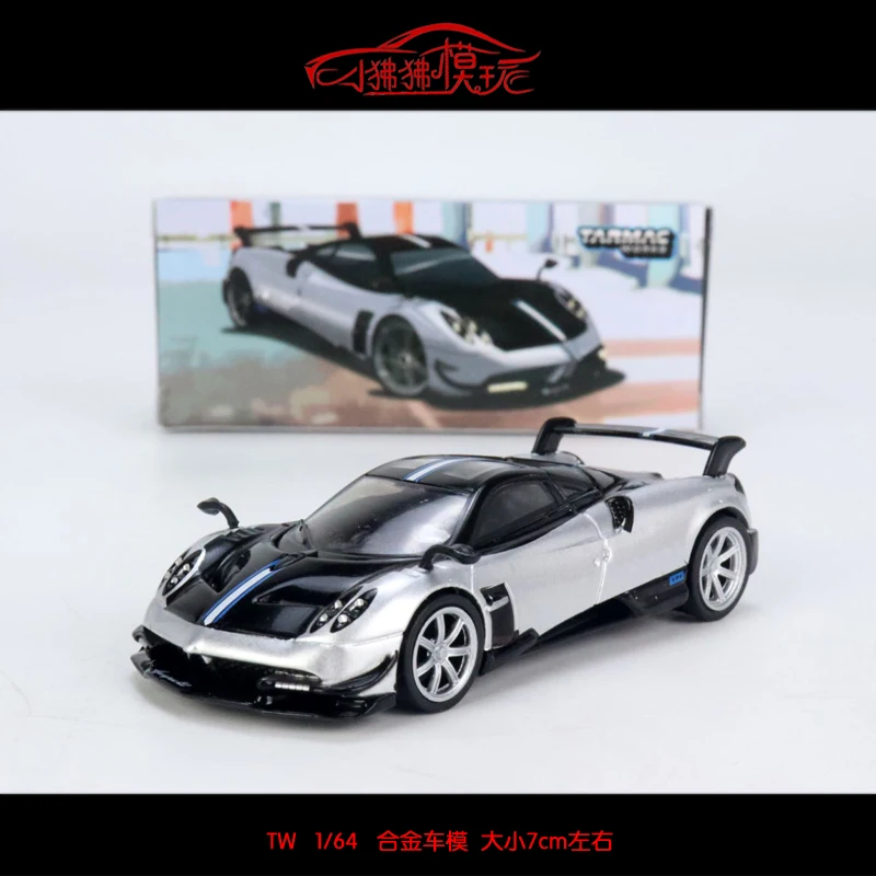 Tarmac Works 1:64 Pagani Huayra BC Diecast Collection of Simulation Alloy Car Model Children Toys