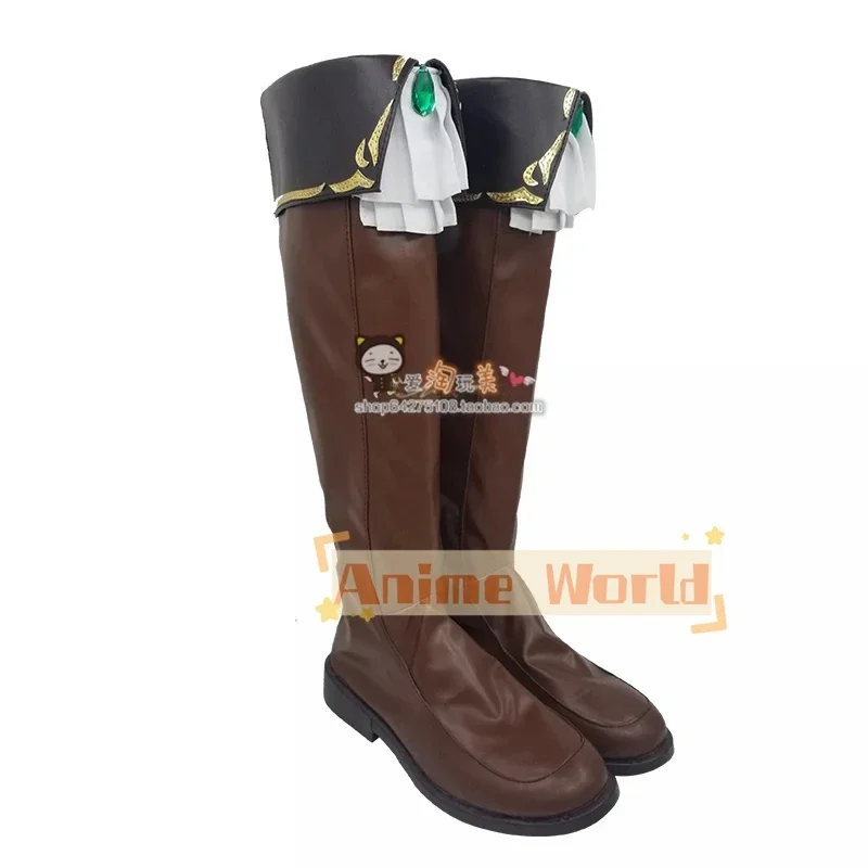 Game Honkai Impact 3 Otto Apocalypse Cosplay Shoes PU Leather Shoes Halloween Carnival Boots Prop Custom Made