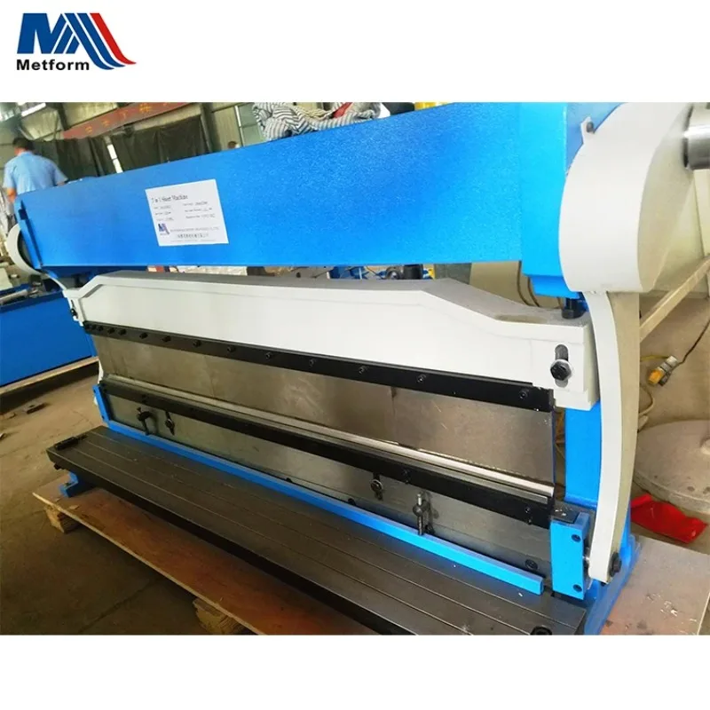 Manual Hand Operated Sheet Metal Shear Brake Roll 3 In 1 Shearing Bending Rolling Machine Combination Machine For Sale