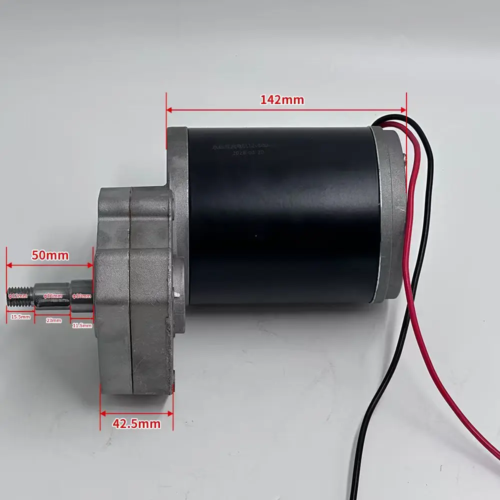New Arrive Electric Lawn Mower Motor 350W 600W 800W DC 24V 12V Voltgae Geared Motor
