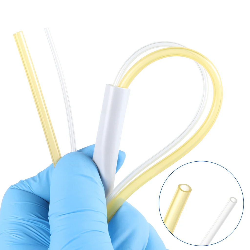 AZDENT 2/4-Loch-Dental-Silikonschlauch mit Anschluss für Hoch-/Niedriggeschwindigkeits-Luftturbinen-Handstück, Zubehör für den Zahnarztstuhl – Detail 5