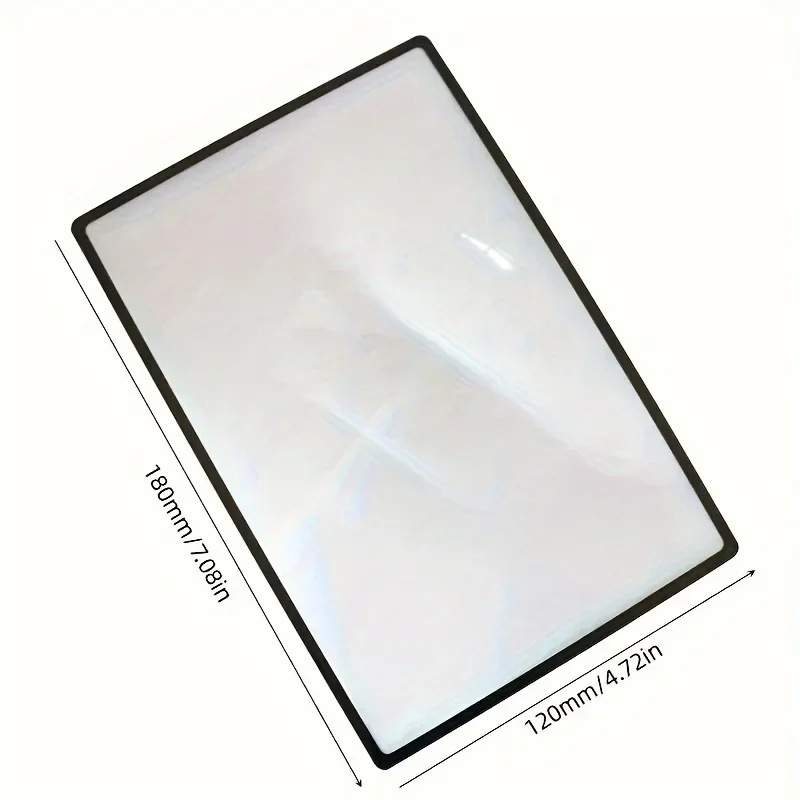 Full Page Large Sheet Magnifier Magnifying Glass Reading Aid Glass Page Magnifying Lens Reading Magnifier view 2
