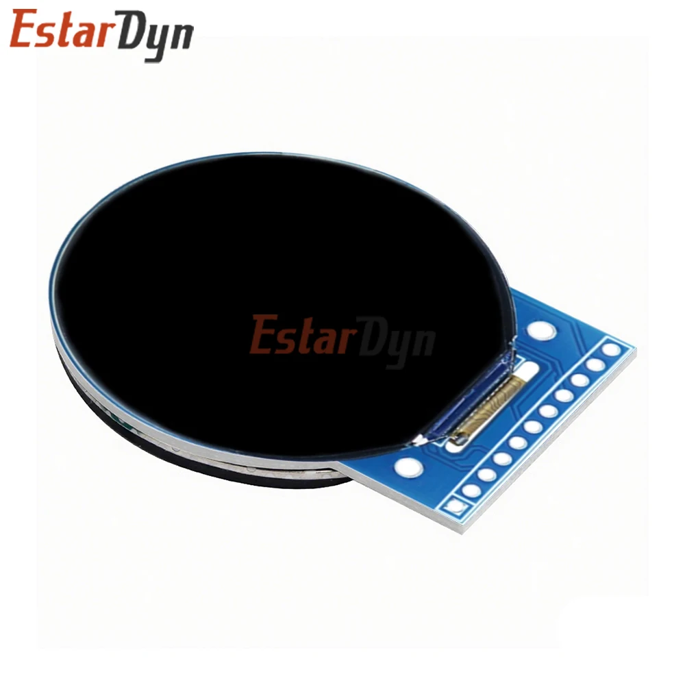 EstarDyn 1.53 Inch Round TFT LCD Display 360x360 ST77916 QSPI Interface Color Screen for Smart Watch DIY