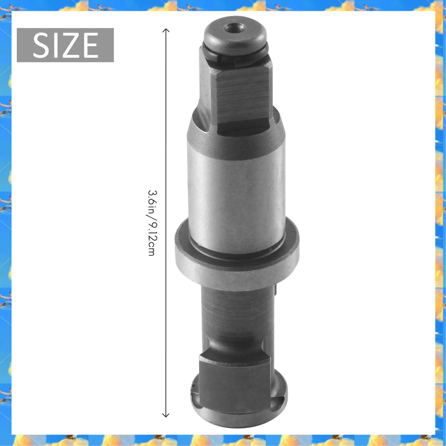 Husillo de llave de impacto neumática FTS, piezas cuadradas de 1/2 pulgada para llave de impacto de aire de 1/2 pulgada