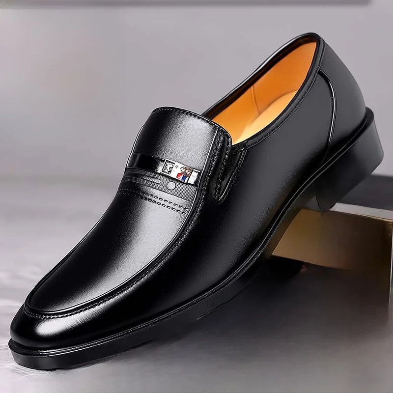 

Мужские водонепроницаемые мягкие боты из натуральной яловой кожи Busin Casual oes для вождения, формальные износостойкие слипоны Dad oes