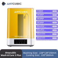 ANYCUBIC Wash & Cure 3 Plus Washing Curing 2 in 1 Machine For Photon Mono M5s LCD 3D Printer 3D Printing Models