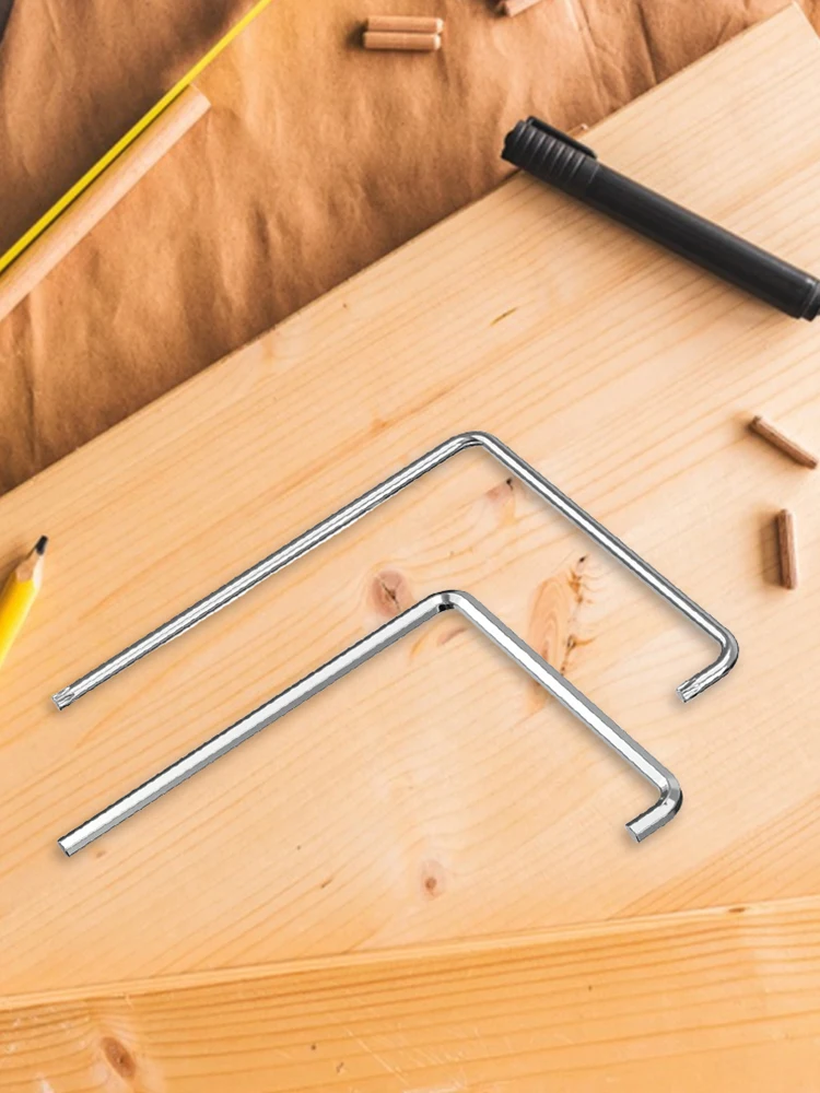 Clé de montage de fenêtre 4mm, outil de réglage de fenêtre, résistant à l'usure, clé de réglage de vélo pour une réglage polyvalent des raccords 2 pièces