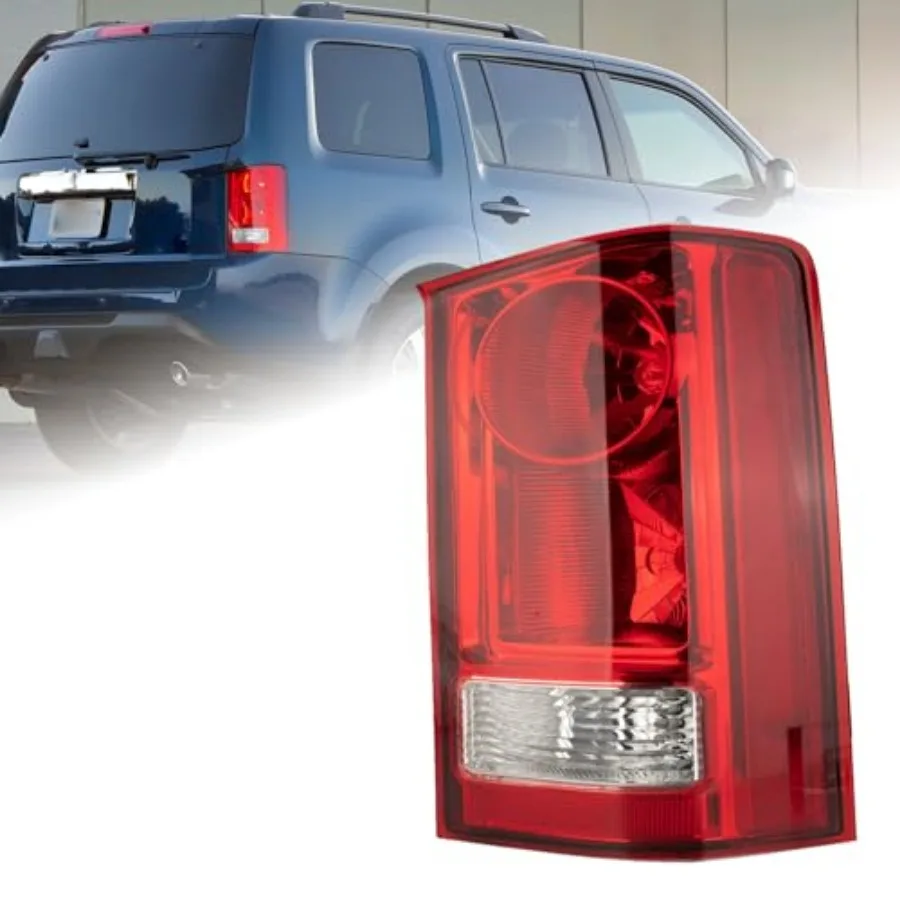 

Задний фонарь в сборе, совместимый с Honda Pilot 2009-2015 годов, правый, пассажирская сторона, задние стоп-сигналы
