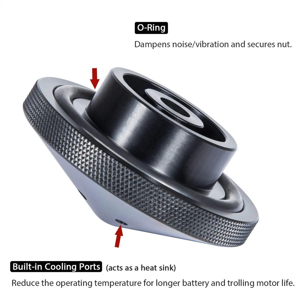 Eliminator troll ing motor prop mutter # GFEL-MK-BK-DP,GFEL-MKS-BK-DP für minnkota 35-70lb, für minnkota 80, 101,112 für T-H marine – Detail 7