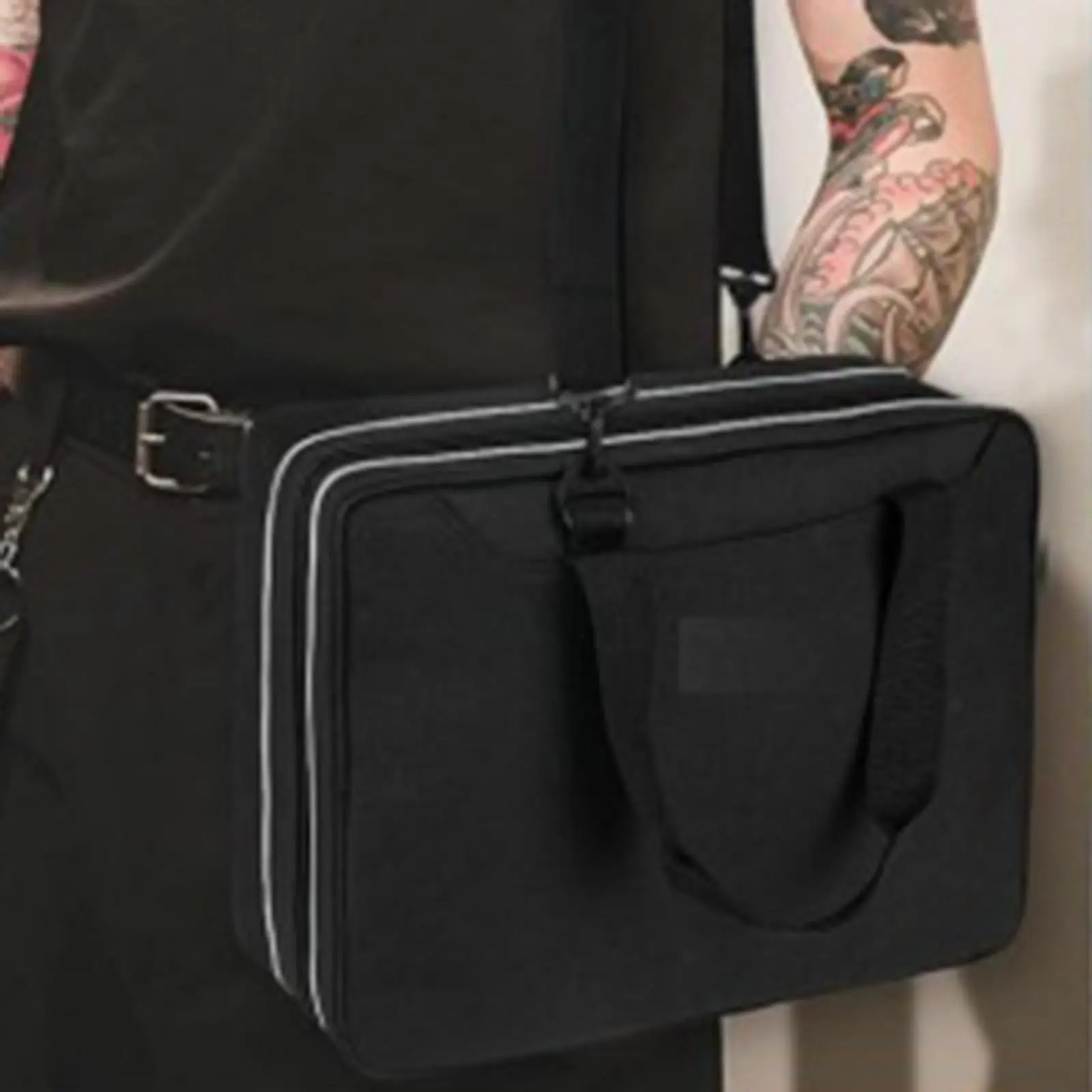 Tattoo Case Accessories Polyester 2 Layer Tattoo Kit Box Case for Ink Gloves