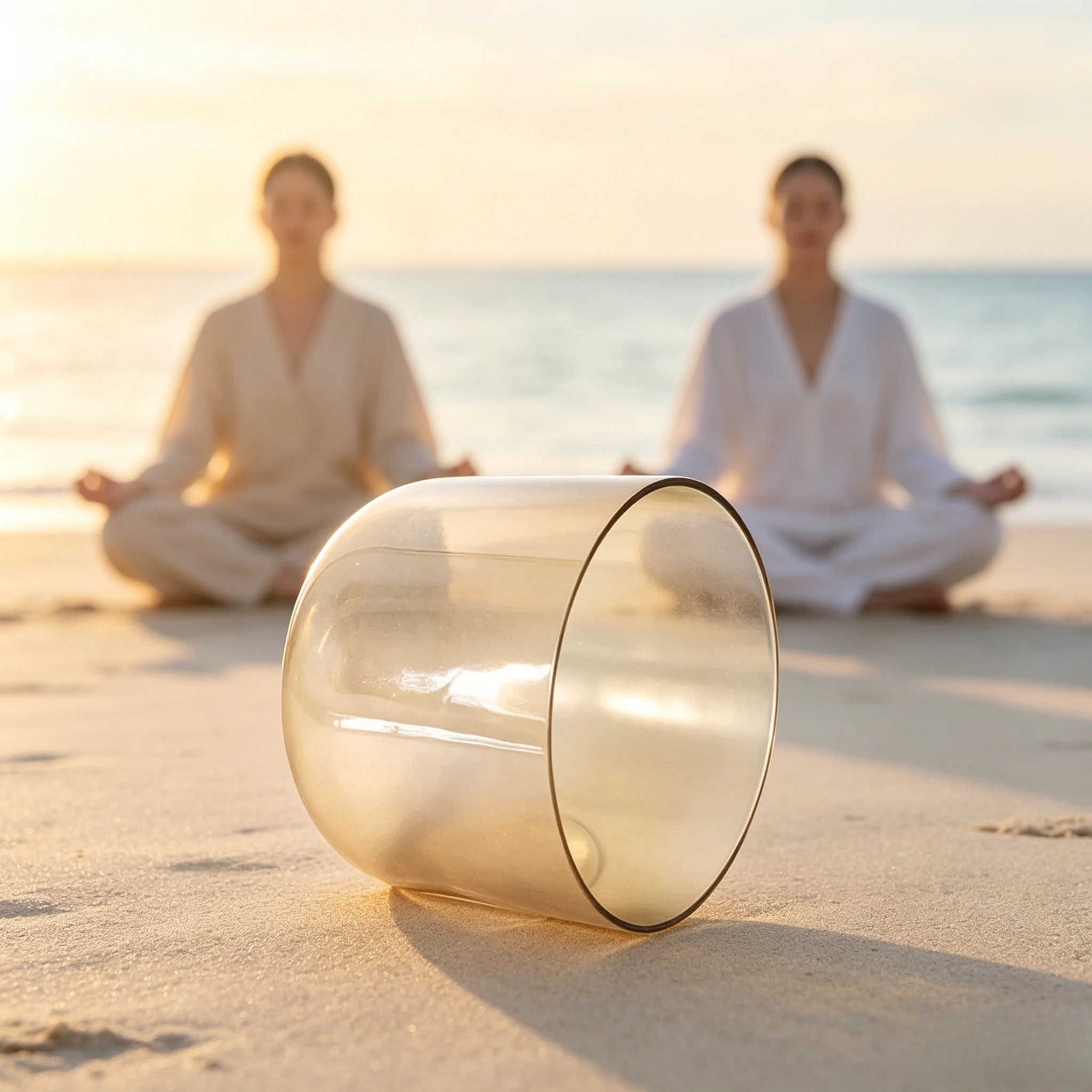Star Linkup Dark Gold Clear Crystal Singing Bowl Yoga Healing Bowl Percussion Instrument for Meditation with Carry bag and Mallet Smoky Transparent Quartz Crystal Singing Bowl Root Chakra Sound Bath Grounding Energy Meditation Vibration Healing Therapy