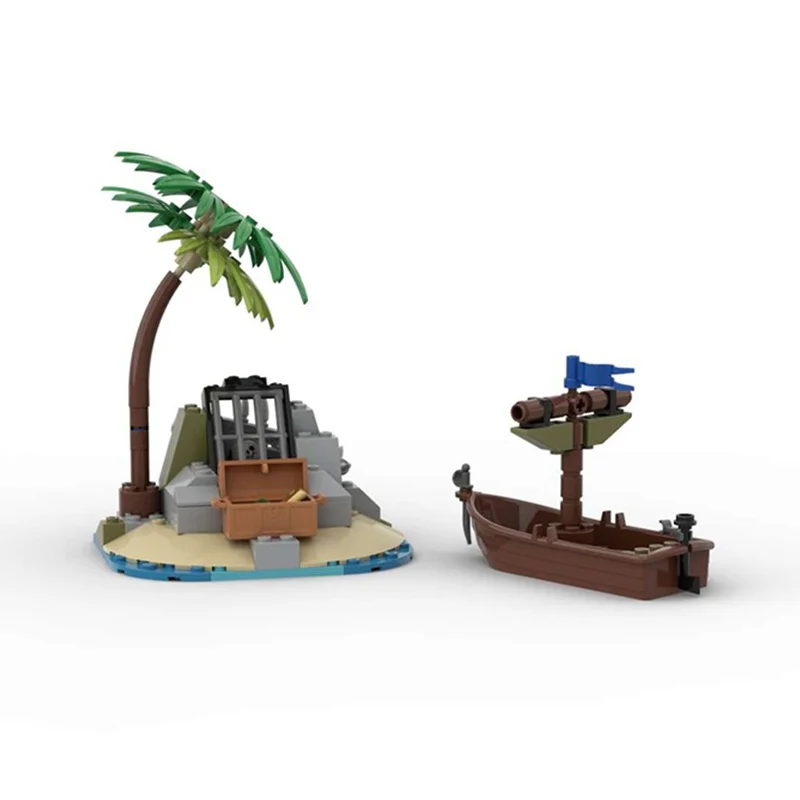 1295 個 MOC 灯台要塞城モデルビルディングブロッククリスマスギフト建築おもちゃ組み立てるクリエイティブレンガ誕生日