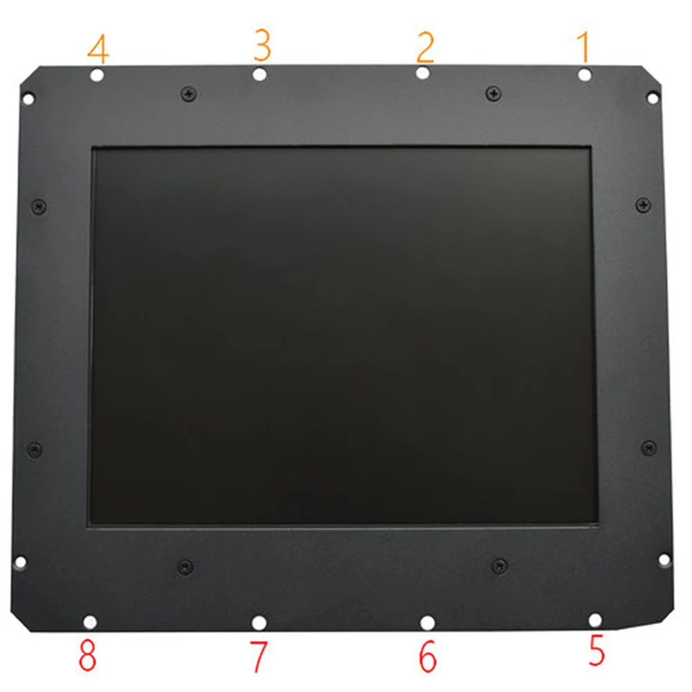 Imagem -06 - Monitor Lcd Compatível 12 Polegada Pin para a Máquina Cnc Haas Vf1 Vf2 Vf3 Vf7 Substituir o Monitor Crt 28hm-nm4 935220c