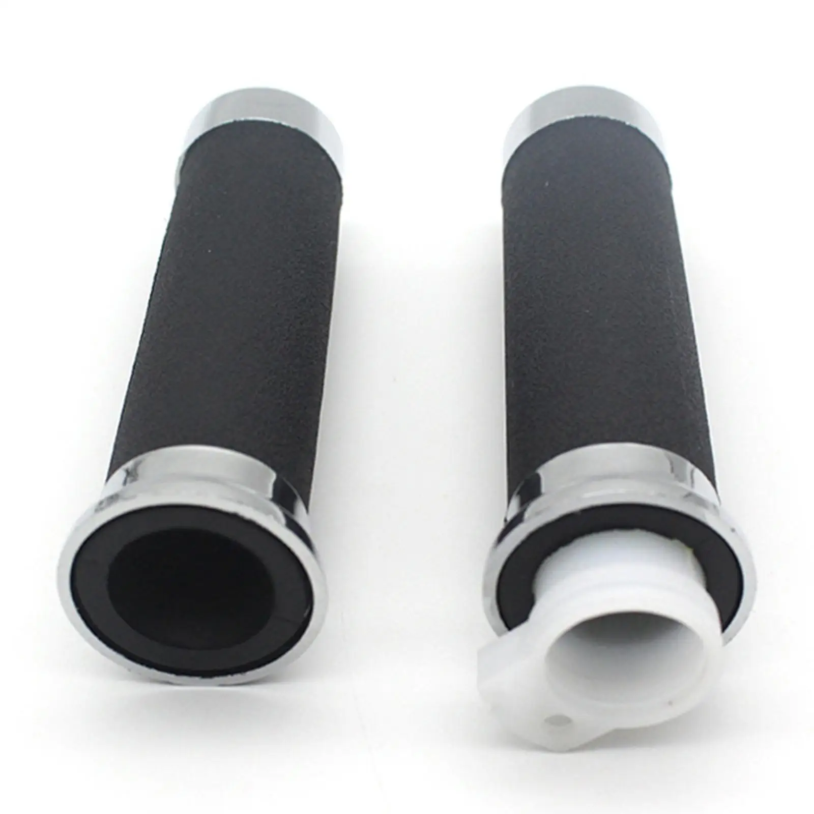 Weatherproof Motorcycle Handle Grips Bar Ends Anti-vibration Soft Gel Handlebar for Honda VT750CD Shadow Deluxe