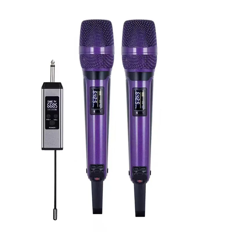 SKM9000 ワイヤレスマイクプロフェッショナル UHF 周波数調整可能な