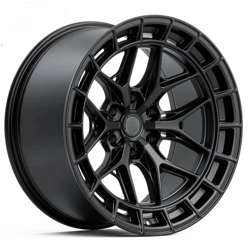 Forged Monoblock Off Road Multi Spoke Wheels 16-24 Inch Matte Black T6061 ET0-30 6x135 6x139.5x127 Bronco