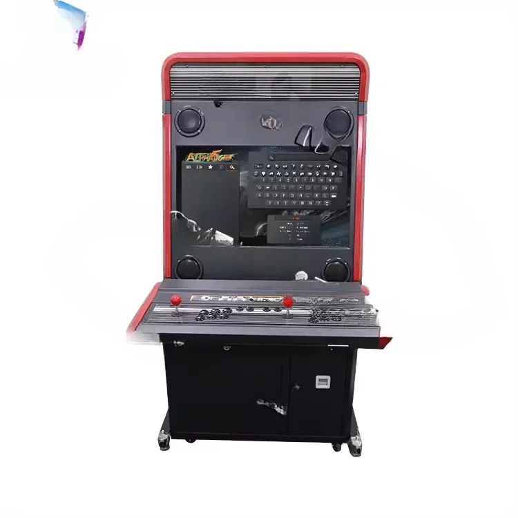 Arcade Coin-operated Fighting Game Machine 2 Players Box Fighting Game Machine With Retro Games