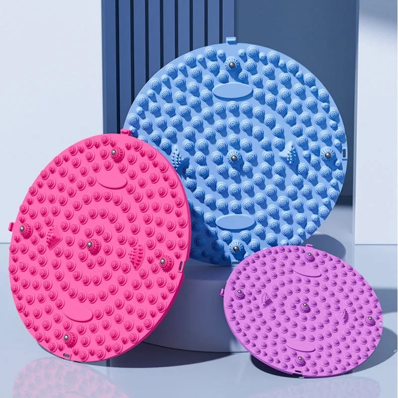 Gym equipment Foot massage pad, round, thick, foot stepping pad Fitness Pedal