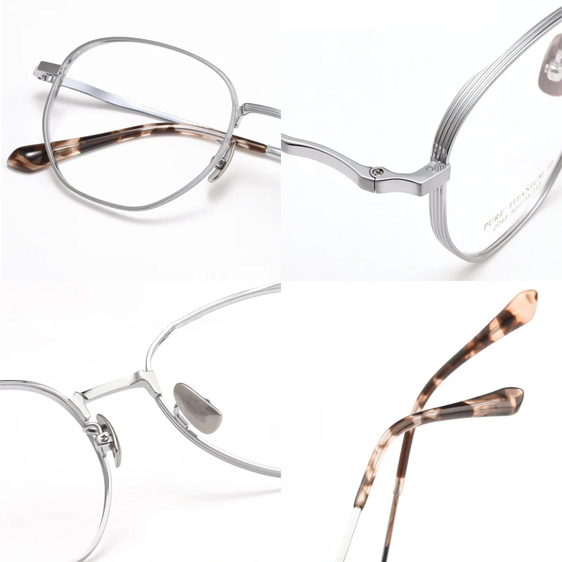 DOFTA Vintage Round Titanium Optical Glasses Frame Men Myopia Prescription Eyeglasses Women New Retro Eyewear 5811