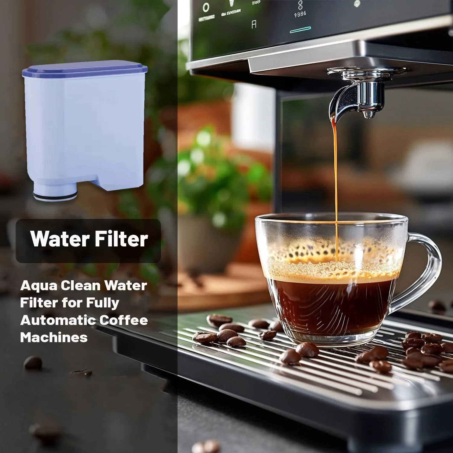 فلتر القهوة متوافق مع Philips AquaClean، CA6903/10 Aqua Clean Water Filter forCA6903/22 ماكينات القهوة الأوتوماتيكية بالكامل
