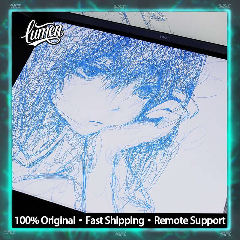 Lumen Gaming Gear Mouse Pad Original Poron Base TYPE99 Clone Surface 490x420x4mm for E-Sport Gaming FPS CS Valorant