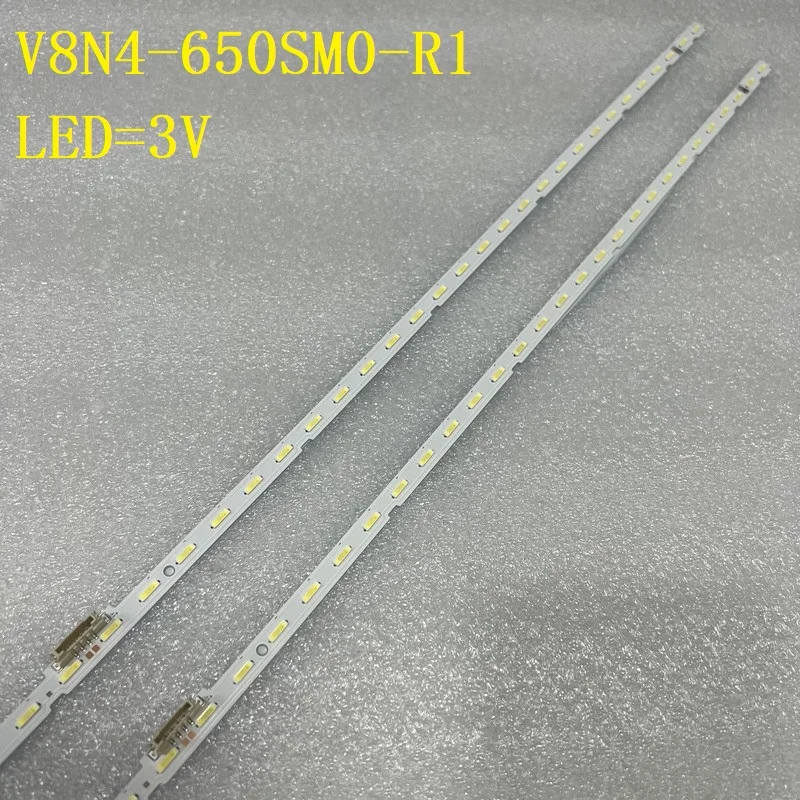 (3v)삼성 BN96-46032A UA65RU7400K UA65RU7400 UA65NU7500 UA65NU7470 UA65NU7400 UE65NU7454 UE65NU7400U UE65NU7475용 LED 스트립