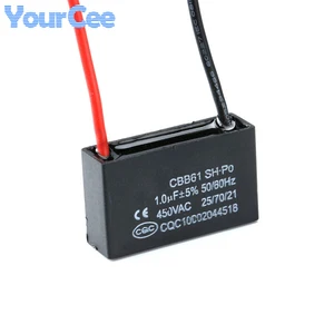 CBB61 팬 시작 커패시터 450V 1/1.2/1.5/1.8 // 2/2.5/3/3.5/4/4.5/5/6/7/8/10/12/15/18/20 UF 레인지 후드 팬 팬 커패시터 10 최고의 영업 에어 커패시터 -№4